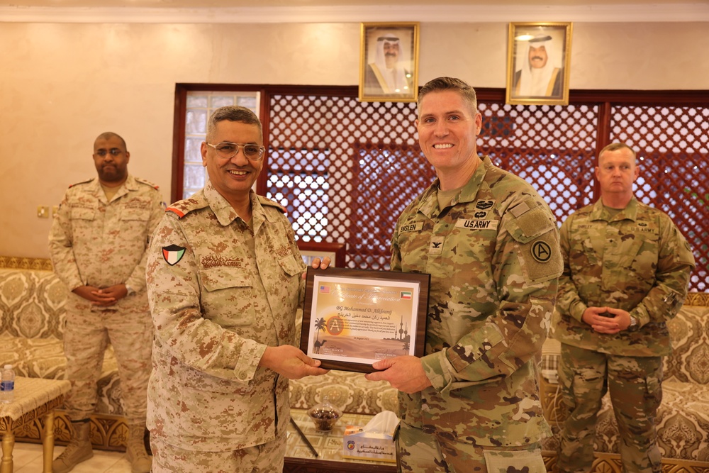 Visit to Kuwait Land Force's 94th Mechanized Brigade, August 2023