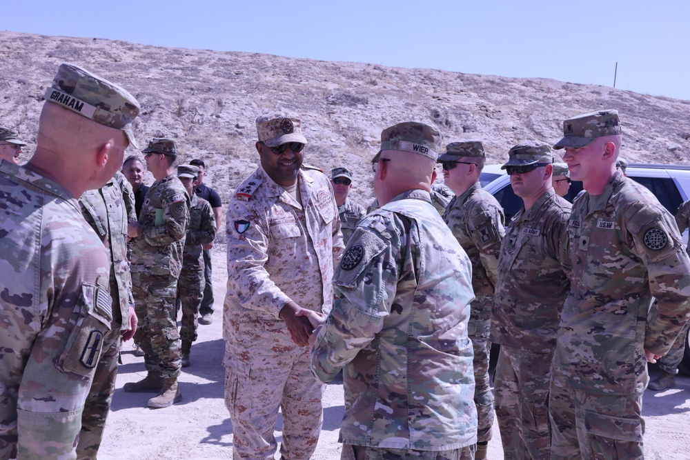 Visit to Kuwait Land Force's 94th Mechanized Brigade, August 2023