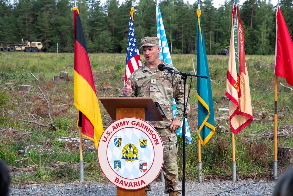 Transformative project at Graf breaks ground, first step in dozens of new buildings for rotational troops