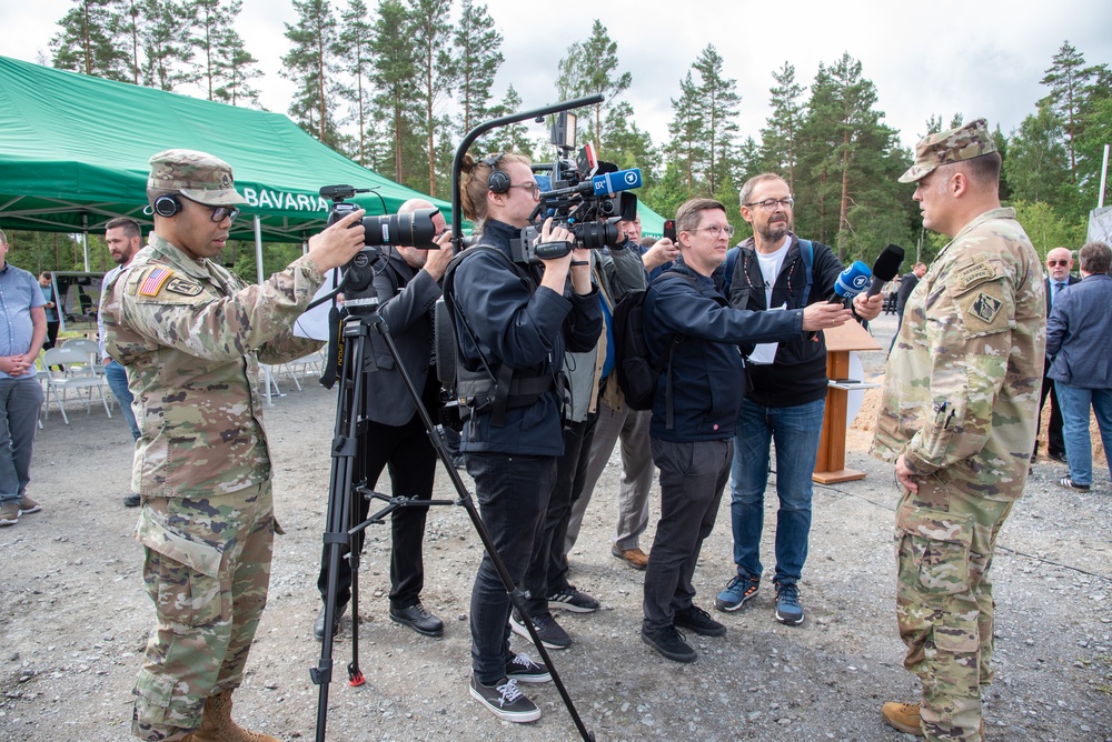 Transformative project at Graf breaks ground, first step in dozens of new buildings for rotational troops
