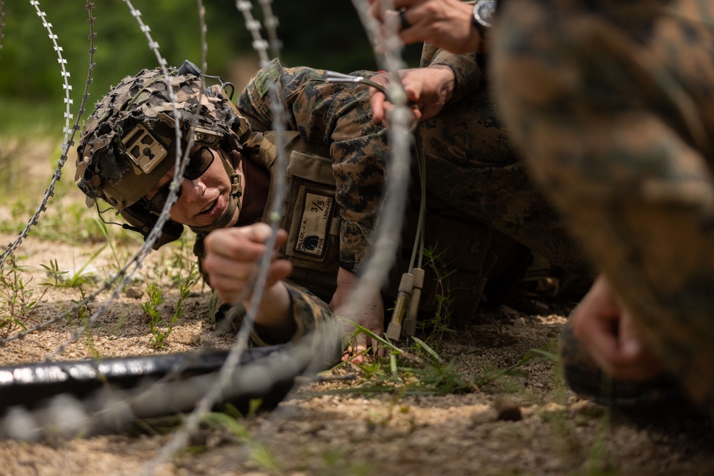 KMEP 23.3: U.S. Marines conduct demolition range