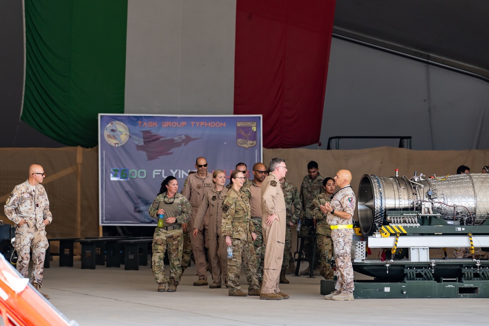 ITAF Showcases Typhoon Capabilities with Coalition Partners