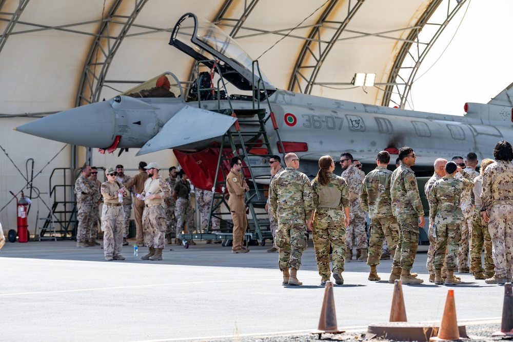 ITAF Showcases Typhoon Capabilities with Coalition Partners