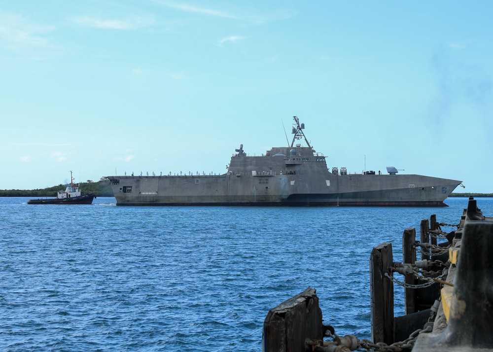 USS Jackson arrives in Fiji for Pacific Partnership 2023