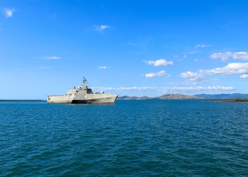 USS Jackson arrives in Fiji for Pacific Partnership 2023