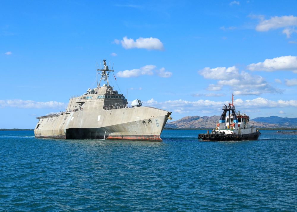 USS Jackson arrives in Fiji for Pacific Partnership 2023