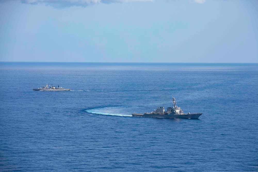 USS Normandy Participates in Sage Wolverine