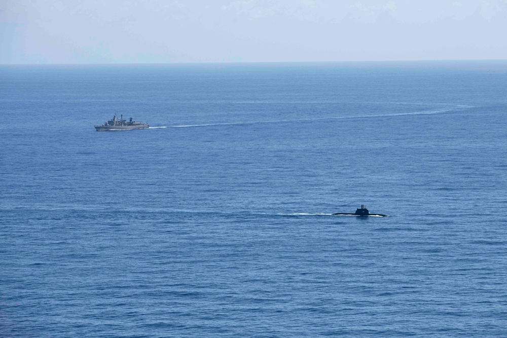 USS Normandy Participates in Sage Wolverine