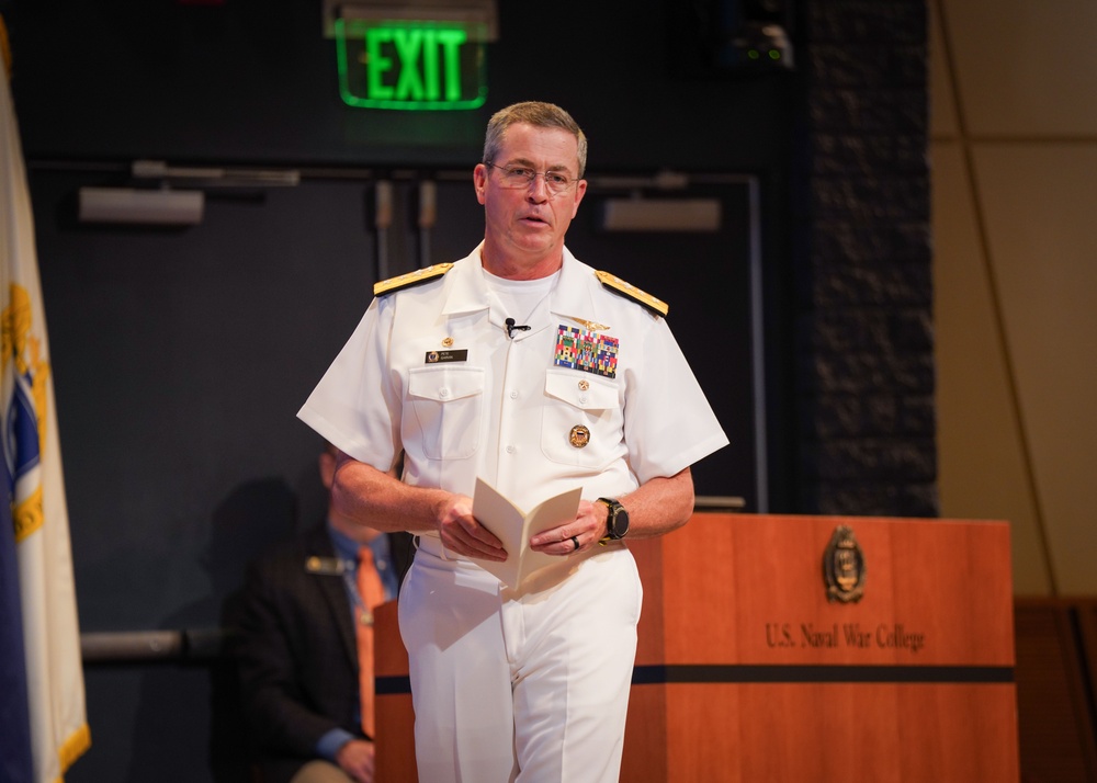 August 7, 2023 -- U.S. Naval War College Holds 16th Annual Faculty Cloister