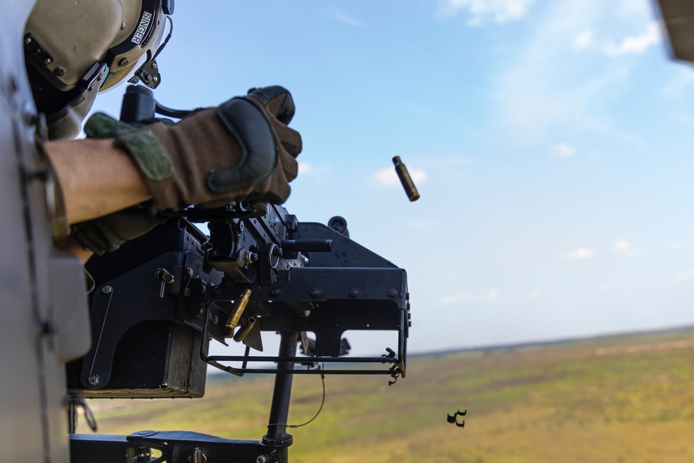 Task Force Ivy Soldiers increase lethality from the sky during aerial gunnery exercise