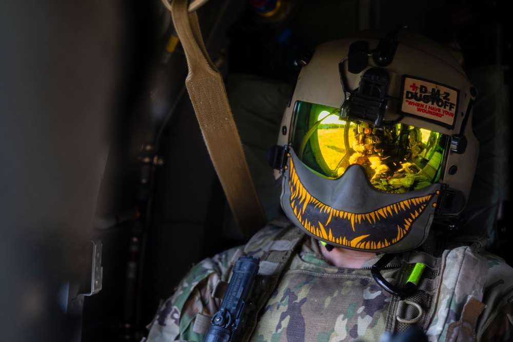 Task Force Ivy Soldiers increase lethality from the sky during aerial gunnery exercise