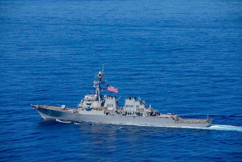 USS Normandy Participates in Sage Wolverine