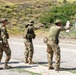 Hungarian soldiers practice firing at pistol range