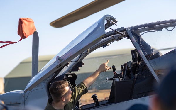 Royal Australian Navy Sailors tour the MRF-D MAGTF