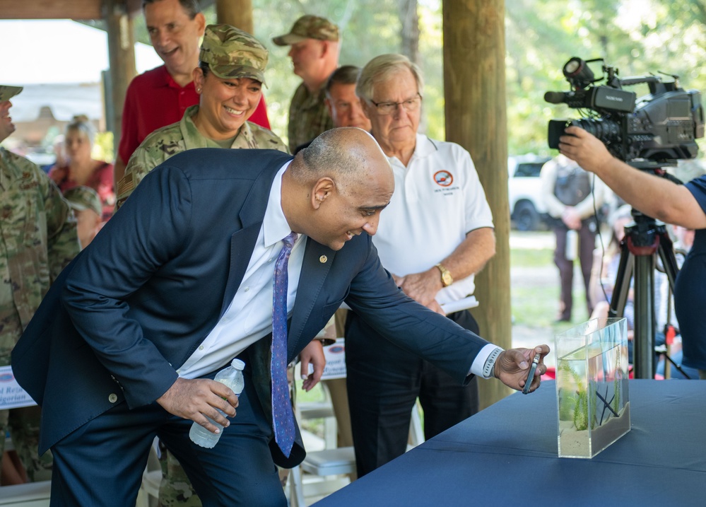 SAF/IE Secretary visits Eglin AFB