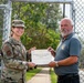 New sidewalk provides Pathfinders easy access off, on the installation