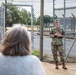 New sidewalk provides Pathfinders easy access off, on the installation