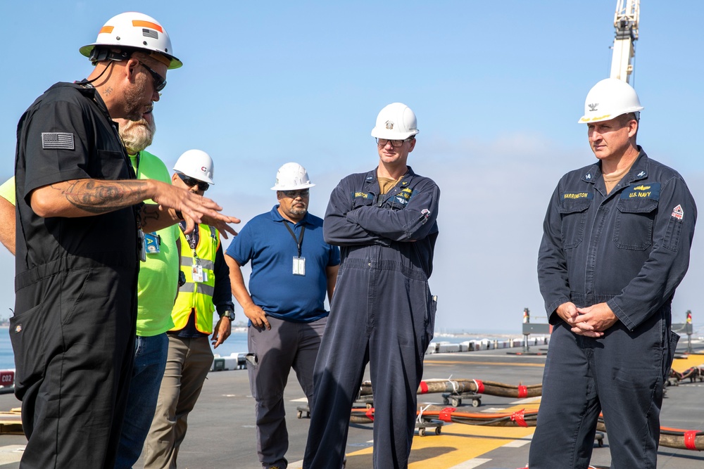 USS Tripoli Production Walkthrough