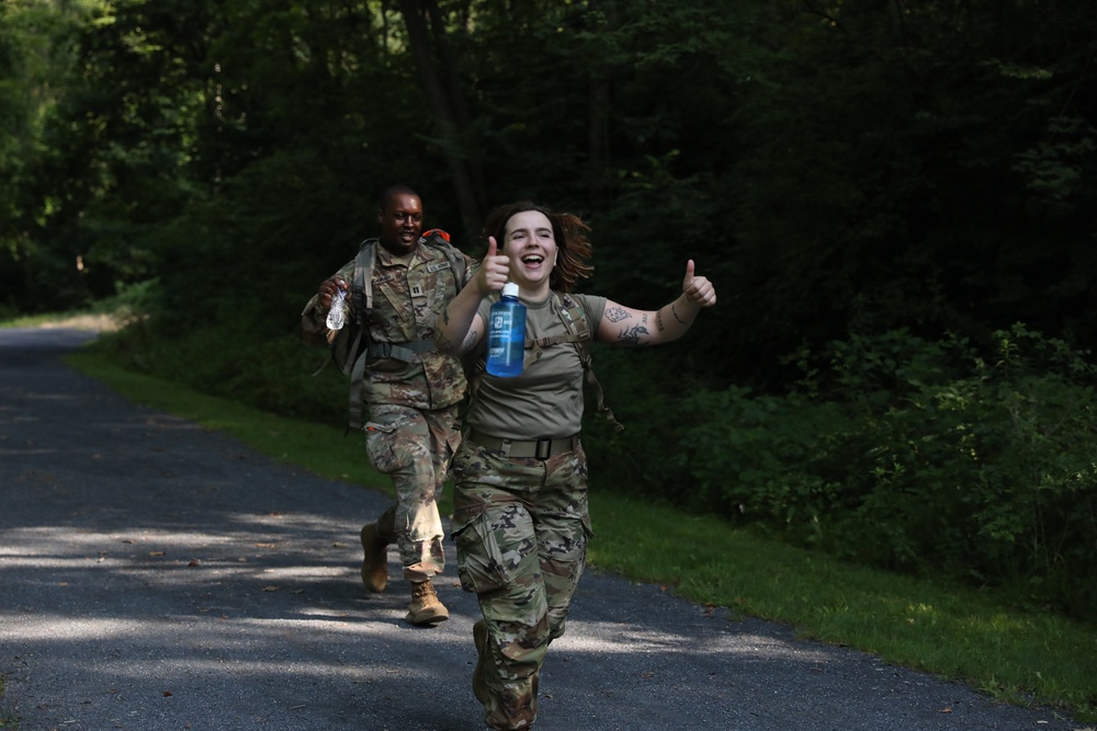 109th Mobile Public Affairs Detachment conducts 12-mile ruck march