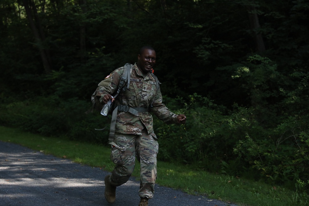 109th Mobile Public Affairs Detachment conducts 12-mile ruck march