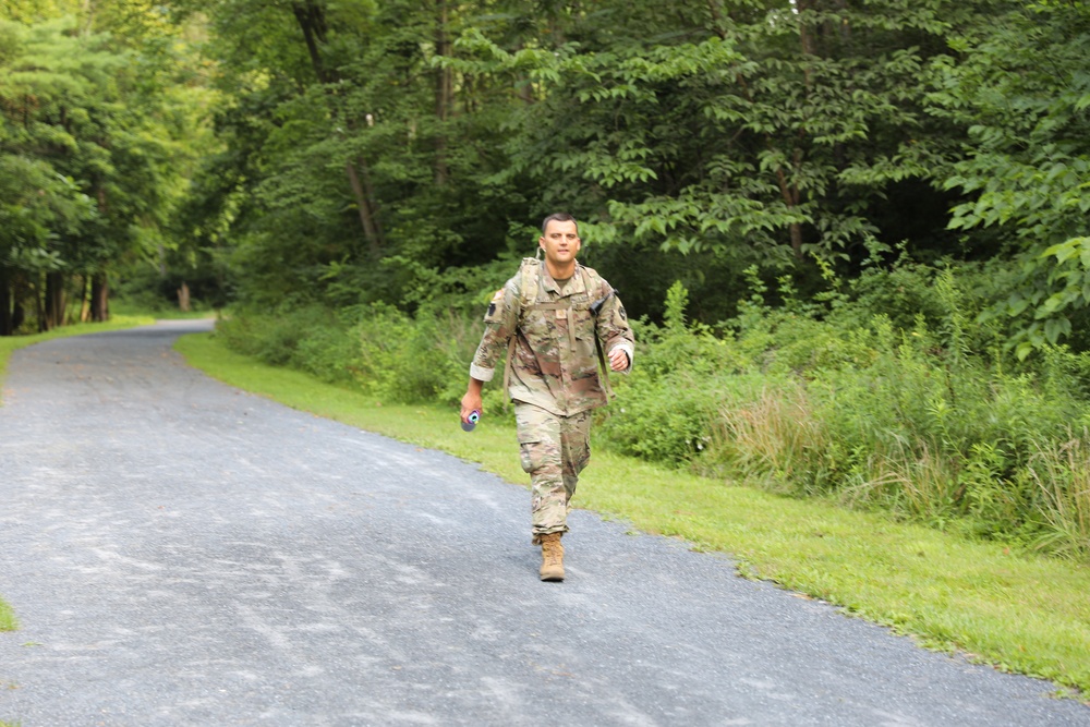 109th Mobile Public Affairs Detachment conducts 12-mile ruck march