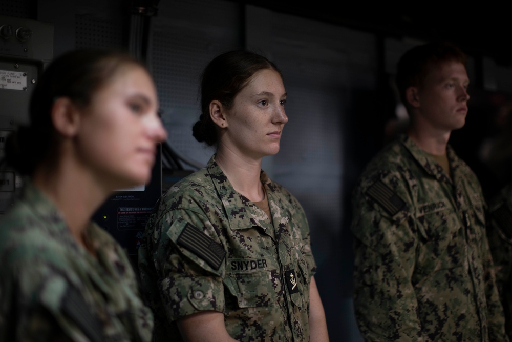 USS Tripoli Midshipmen Tour