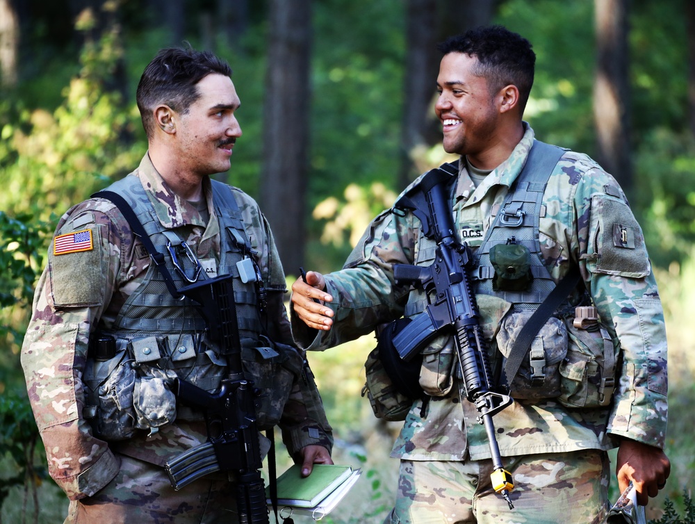 Field Training exercise pushes Officer Candidates to their limits