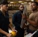 USS Bataan Sailors assemble a missile