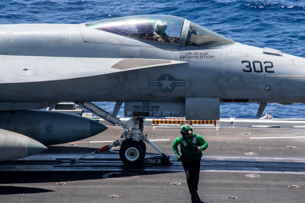 USS Carl Vinson (CVN 70) Conducts Flight Operations