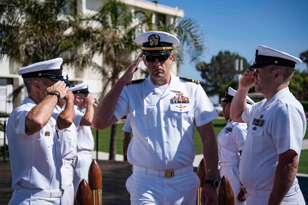 Master Chief Explosive Ordnance Disposal Technician Anthony Schmit's Retirement