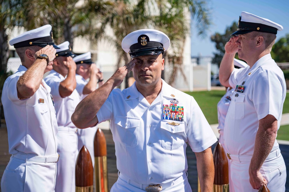 Master Chief Explosive Ordnance Disposal Technician Anthony Schmit's Retirement