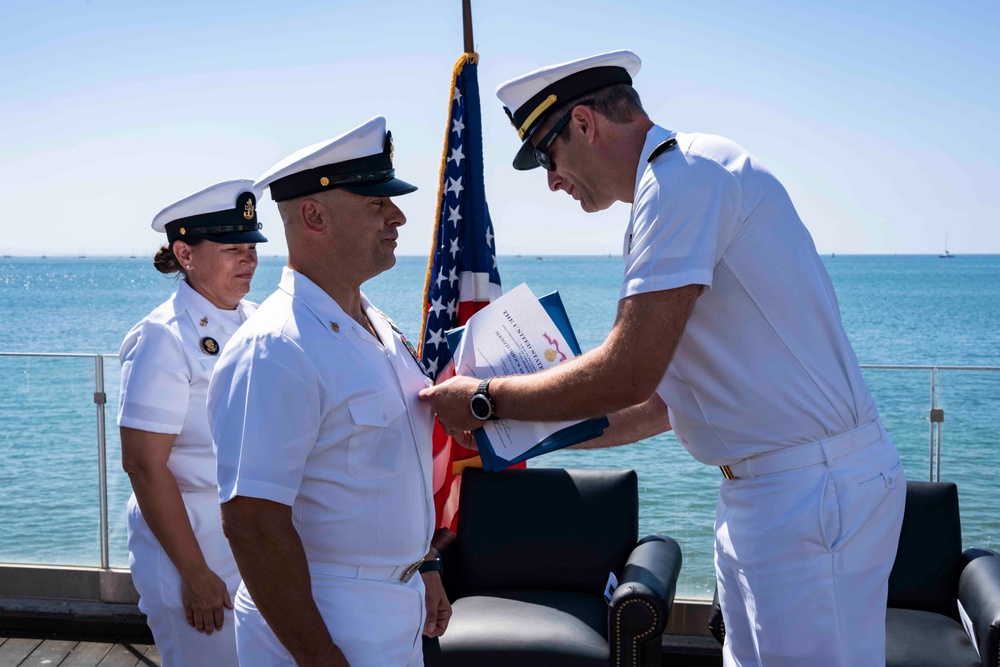 Master Chief Explosive Ordnance Disposal Technician Anthony Schmit's Retirement