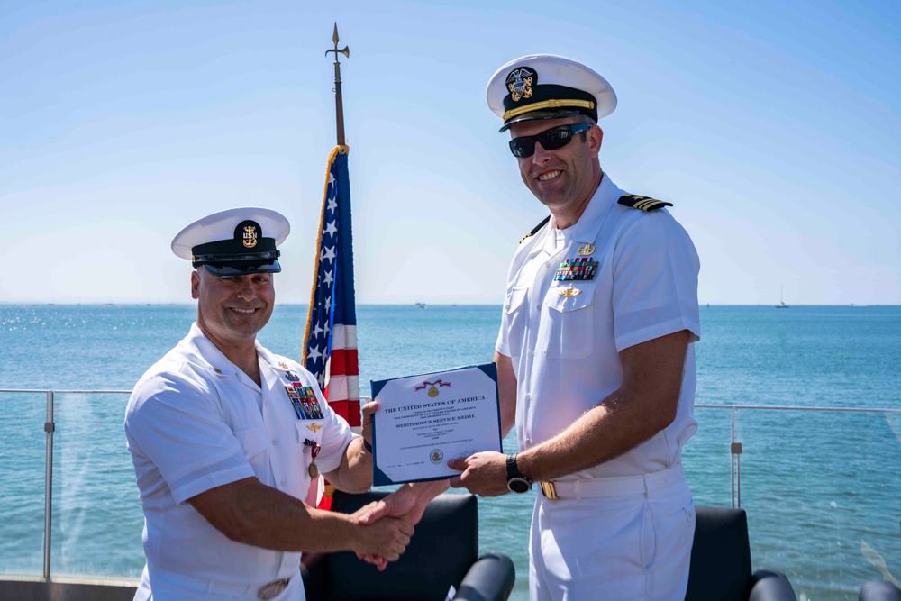 Master Chief Explosive Ordnance Disposal Technician Anthony Schmit's Retirement