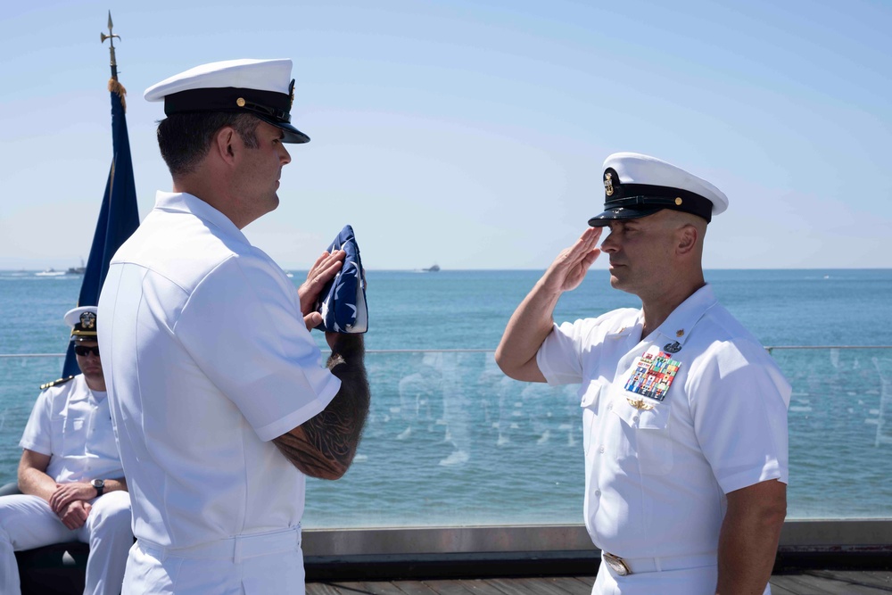 Master Chief Explosive Ordnance Disposal Technician Anthony Schmit's Retirement