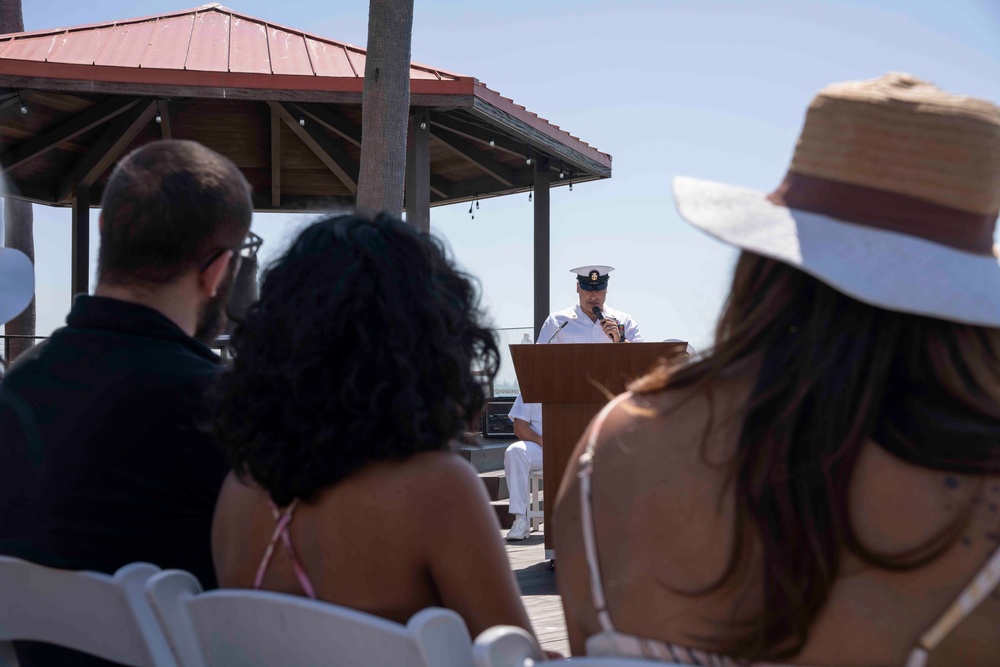 Master Chief Explosive Ordnance Disposal Technician Anthony Schmit's Retirement