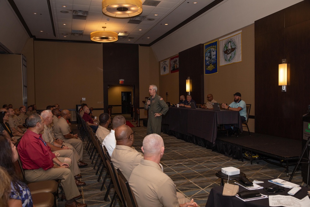 CNAL Speaks to Aviation Boatswain's Mates Association