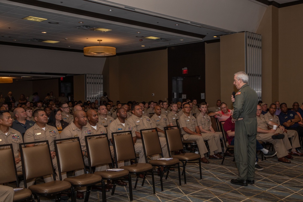 CNAL Speaks to Aviation Boatswain's Mates Association