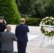 Iraqi Minister of Defense Thabit Muhammad Al-Abassi Participates in a Public Wreath-Laying Ceremony at the Tomb of the Unknown Soldier