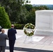 Iraqi Minister of Defense Thabit Muhammad Al-Abassi Participates in a Public Wreath-Laying Ceremony at the Tomb of the Unknown Soldier