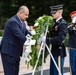 Iraqi Minister of Defense Thabit Muhammad Al-Abassi Participates in a Public Wreath-Laying Ceremony at the Tomb of the Unknown Soldier