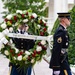 Iraqi Minister of Defense Thabit Muhammad Al-Abassi Participates in a Public Wreath-Laying Ceremony at the Tomb of the Unknown Soldier