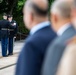 Iraqi Minister of Defense Thabit Muhammad Al-Abassi Participates in a Public Wreath-Laying Ceremony at the Tomb of the Unknown Soldier