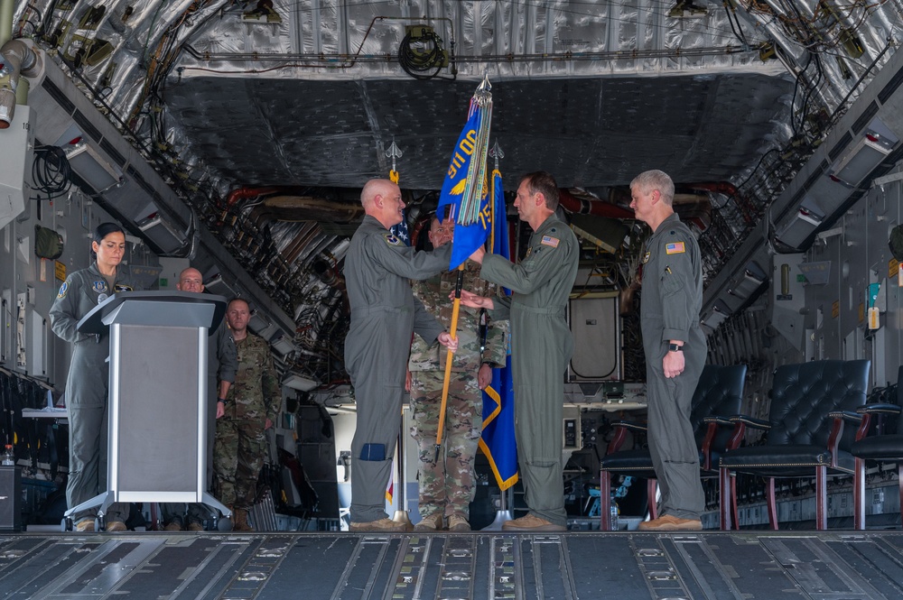 758th AS salutes new commander