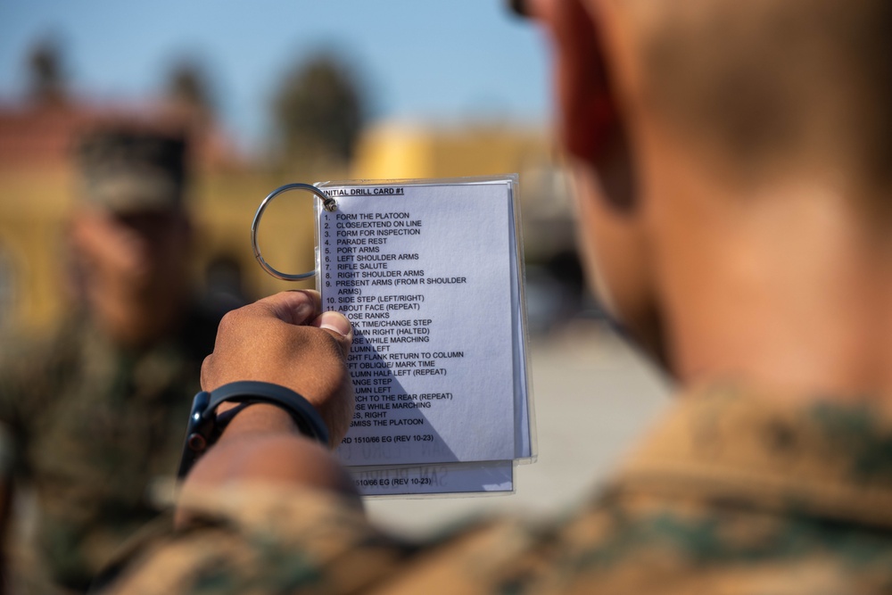 Drill Instructor School Close Order Drill