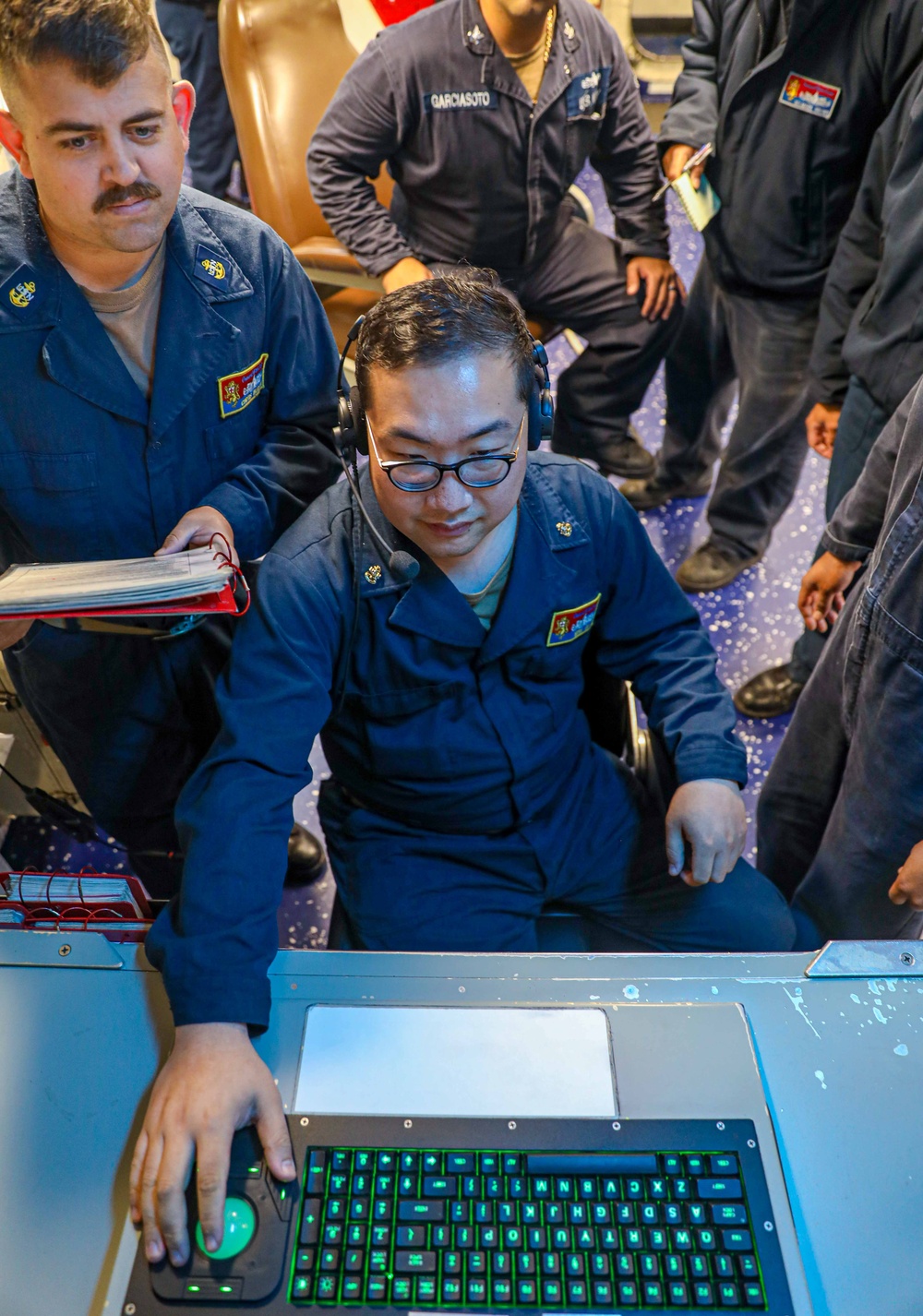 USS Benfold Conducts Routine Engineering Operations