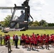 POLYTECH High School student athletes visit Dover AFB