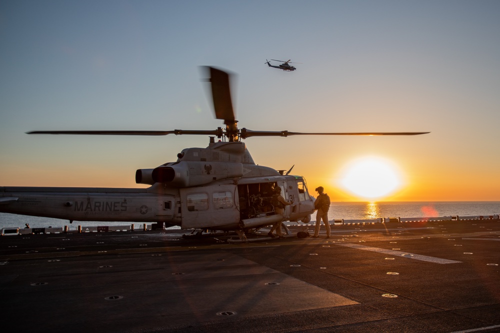 Bataan ARG and 26th MEU(SOC) Conduct Helicopter Operations