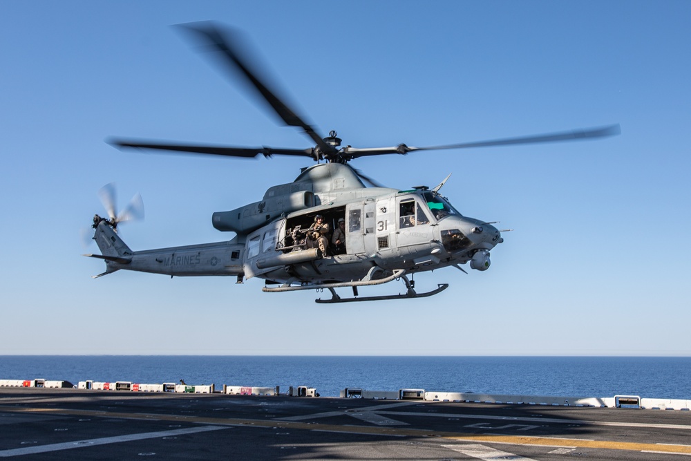 Bataan ARG and 26th MEU(SOC) Conduct Helicopter Operations