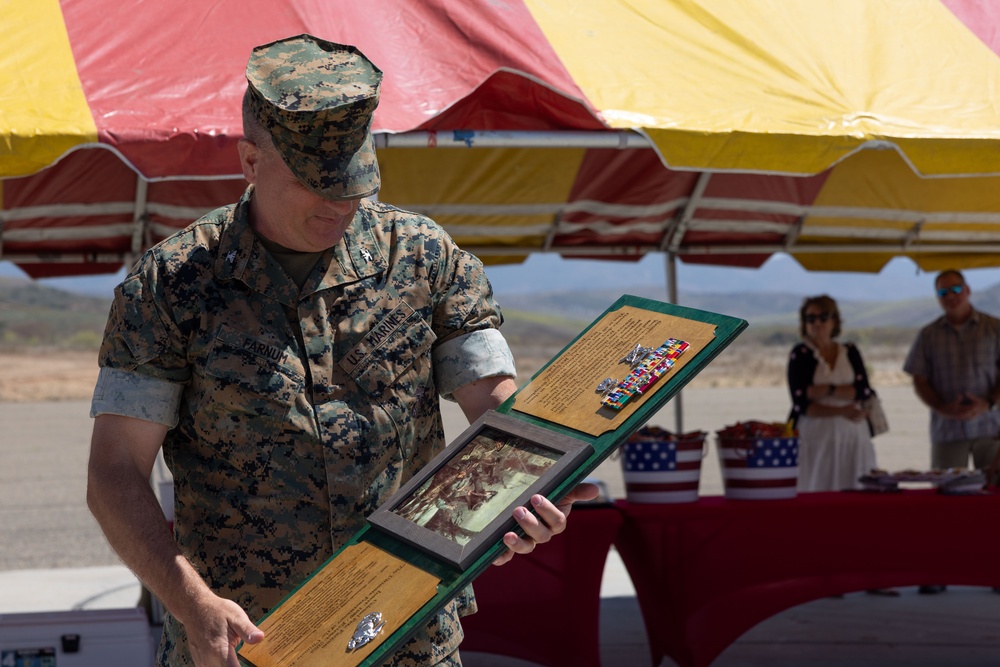 Marine Corps Installations West, MCB Camp Pendleton Deputy Commander, Col Farnum retires after 34 years of service