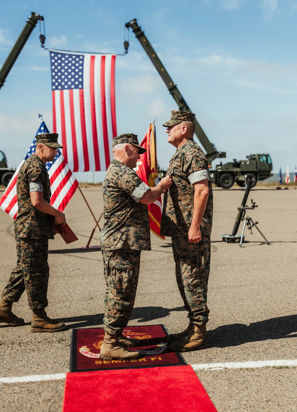 Marine Corps Installations West, MCB Camp Pendleton Deputy Commander, Col.  Farnum retires after 34 years of service